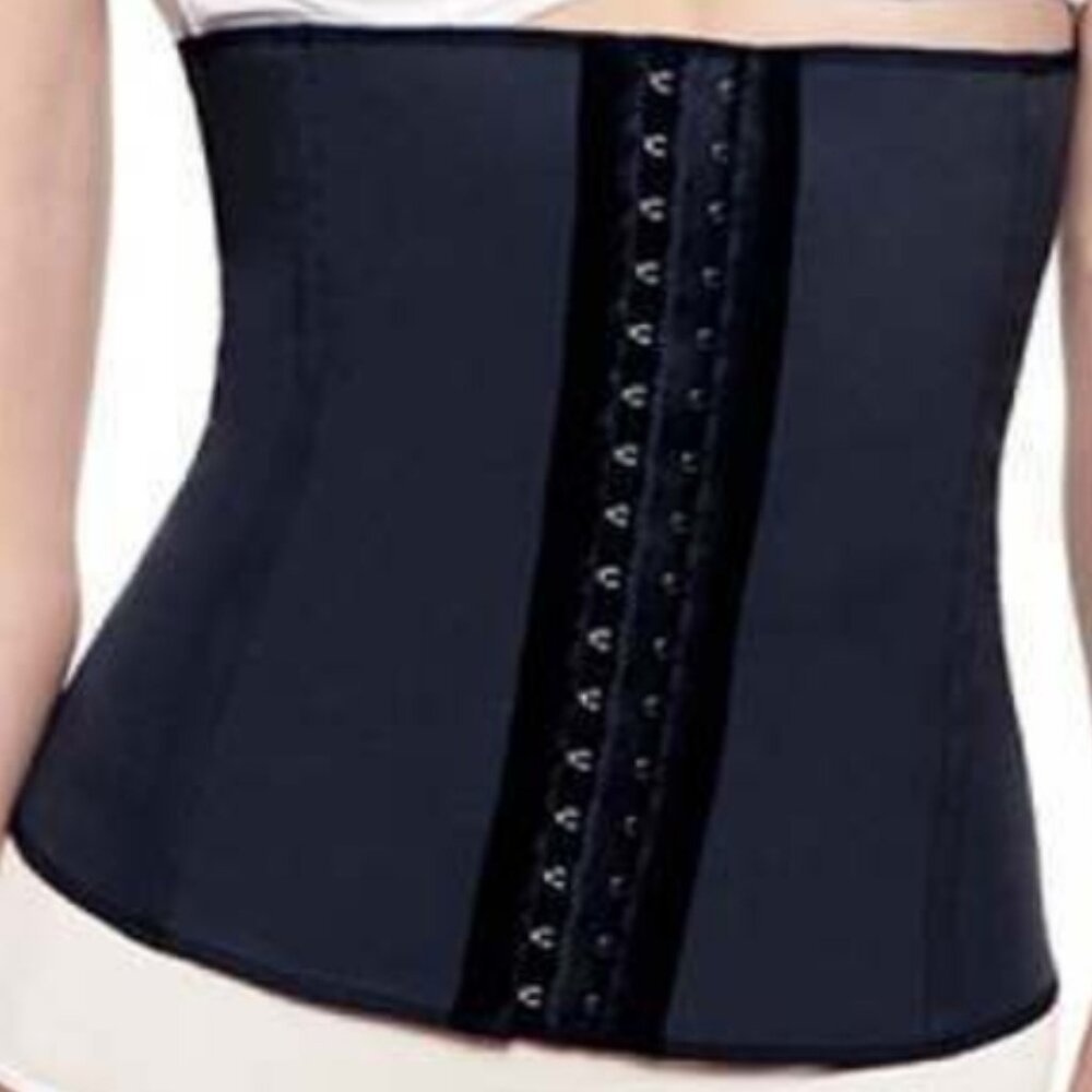 NWT AMIA Waist CIncher Shapewear Black Sz Small